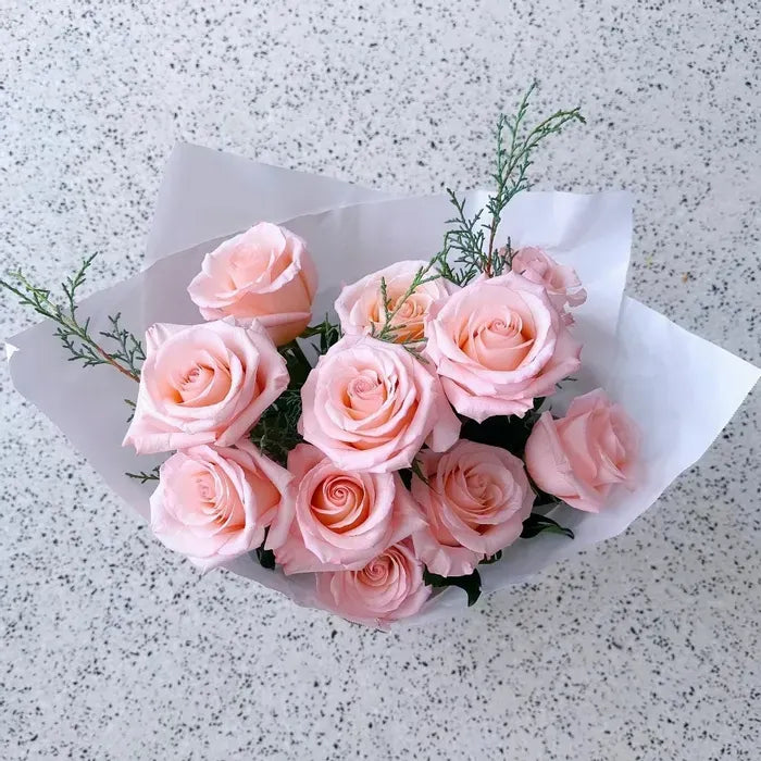 Calgary | Black Earth Floral Gallery | 1 Dozen Pink Roses