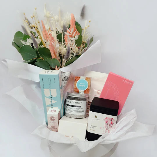 Vancouver | Dried Floral Gift Box with Fresh Flowers