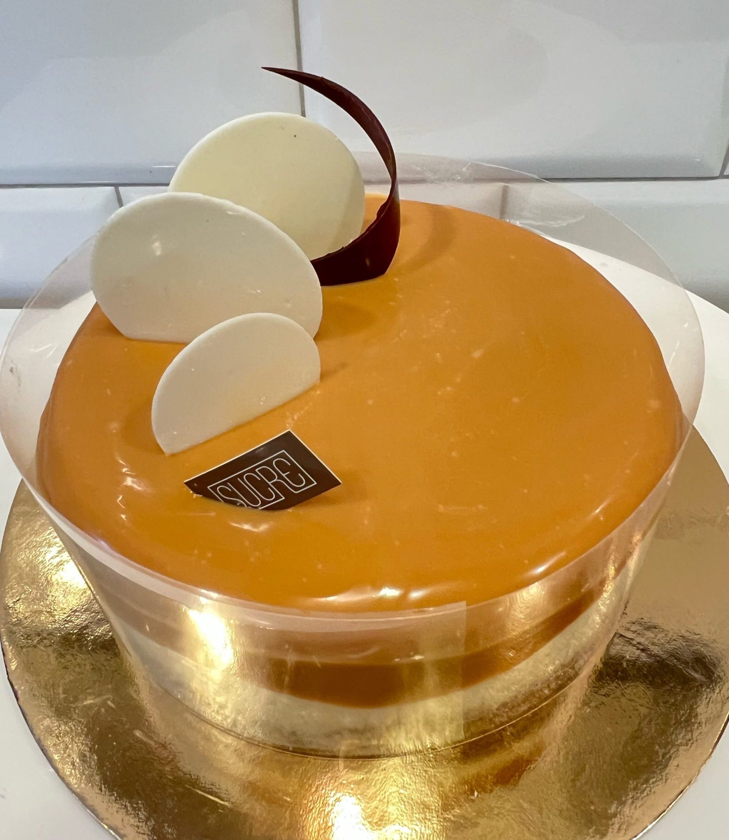Calgary | Sucre Patisserie and Cafe | Salted Caramel Cheesecake