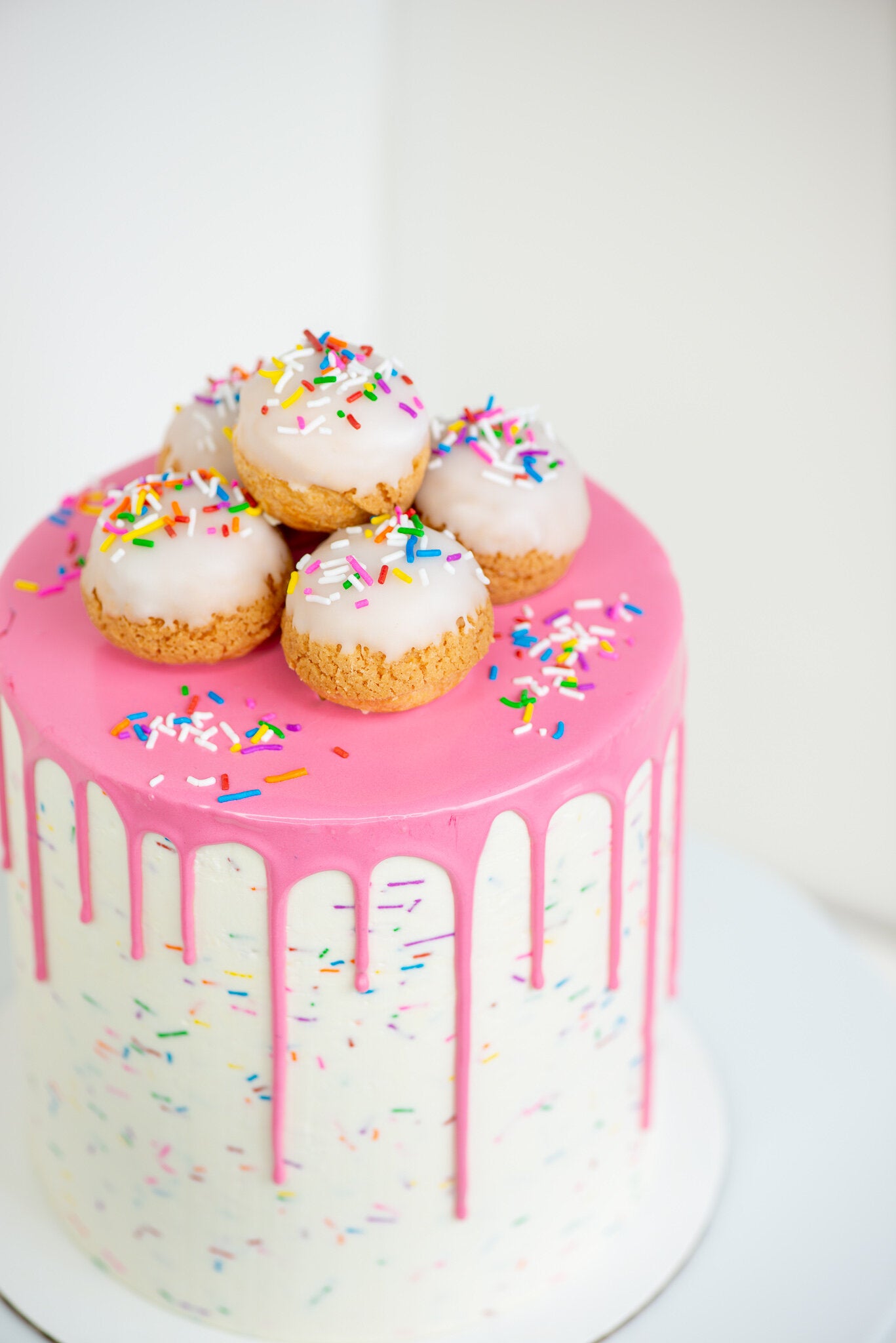 Calgary | Vanilla Birthday Cream Puff Cake - Deluxe