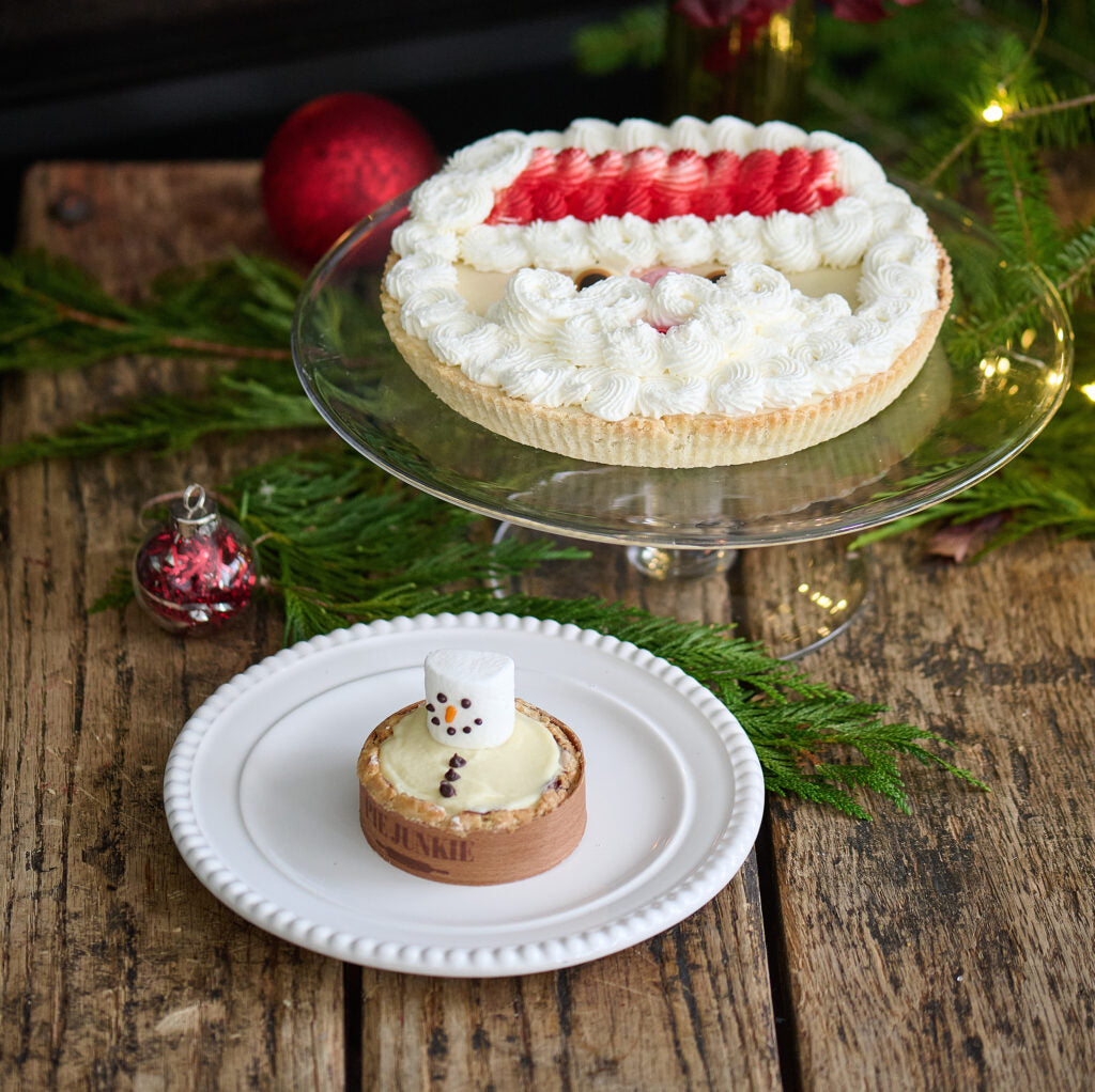Duo Chocolate Santa Face Pie