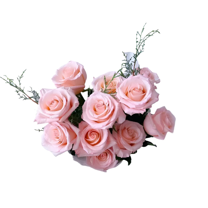 1 Dozen Pink Roses