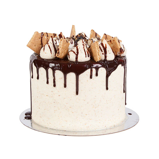Jacked-Up S'mores Cake