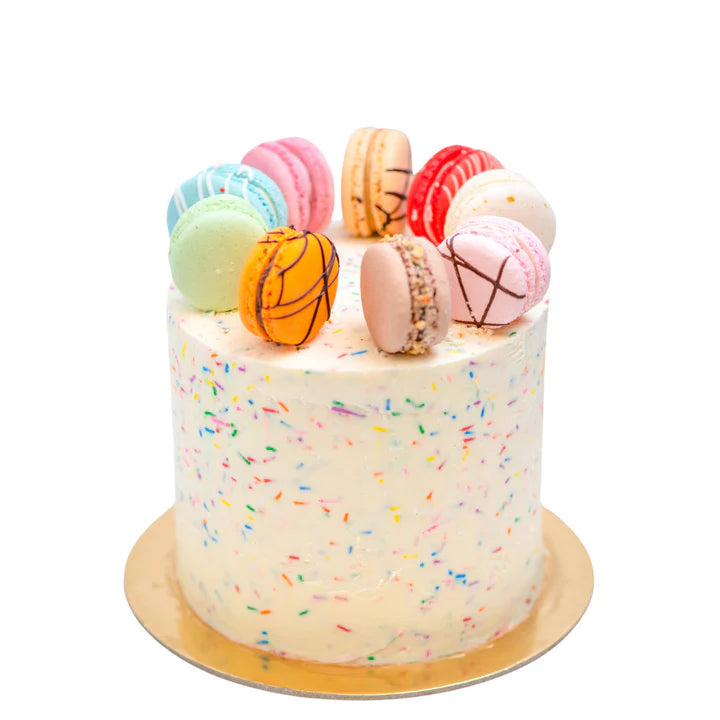 Macaron Crown Cake