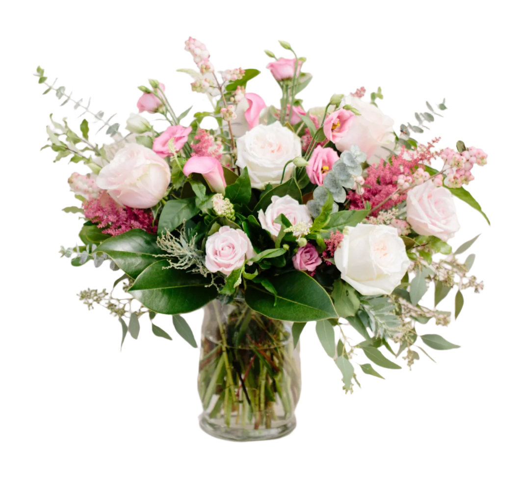 Garden Inspired Vase Arrangement - Soft Garden Extra Large