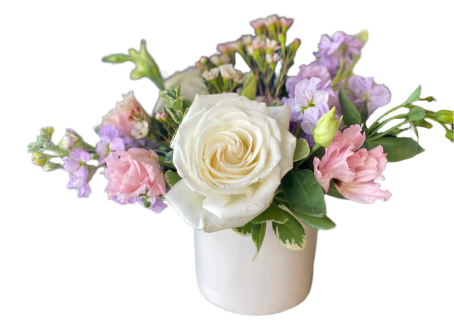 Soft Garden Vase Arrangement - Medium