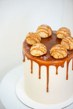 Load image into Gallery viewer, Salted Caramel Cream Puff Cake
