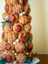 Load image into Gallery viewer, Salted Caramel &amp; Crème Brûlée Cream Puff Tree
