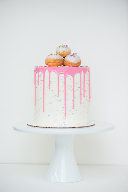 Calgary | Vanilla Birthday Cream Puff Cake - Deluxe