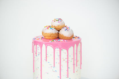 Calgary | Vanilla Birthday Cream Puff Cake - Deluxe