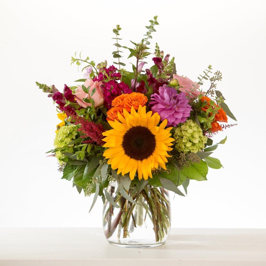 Bright and Colourful Vase Arrangement - Extra Large